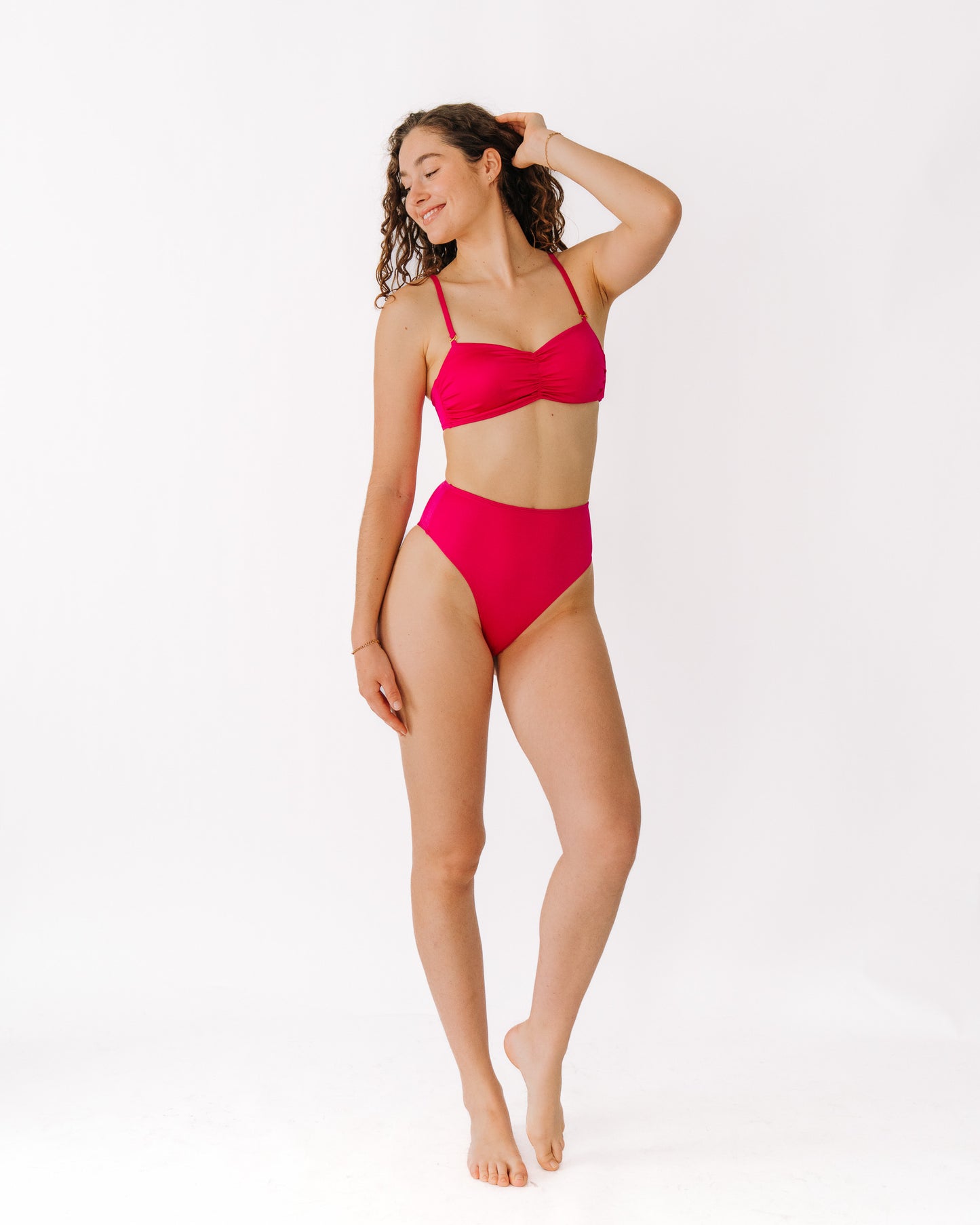 Haut de maillot de bain HIRI Fuchsia