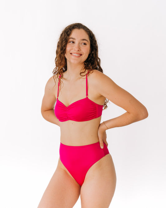 Haut de maillot de bain HIRI Fuchsia