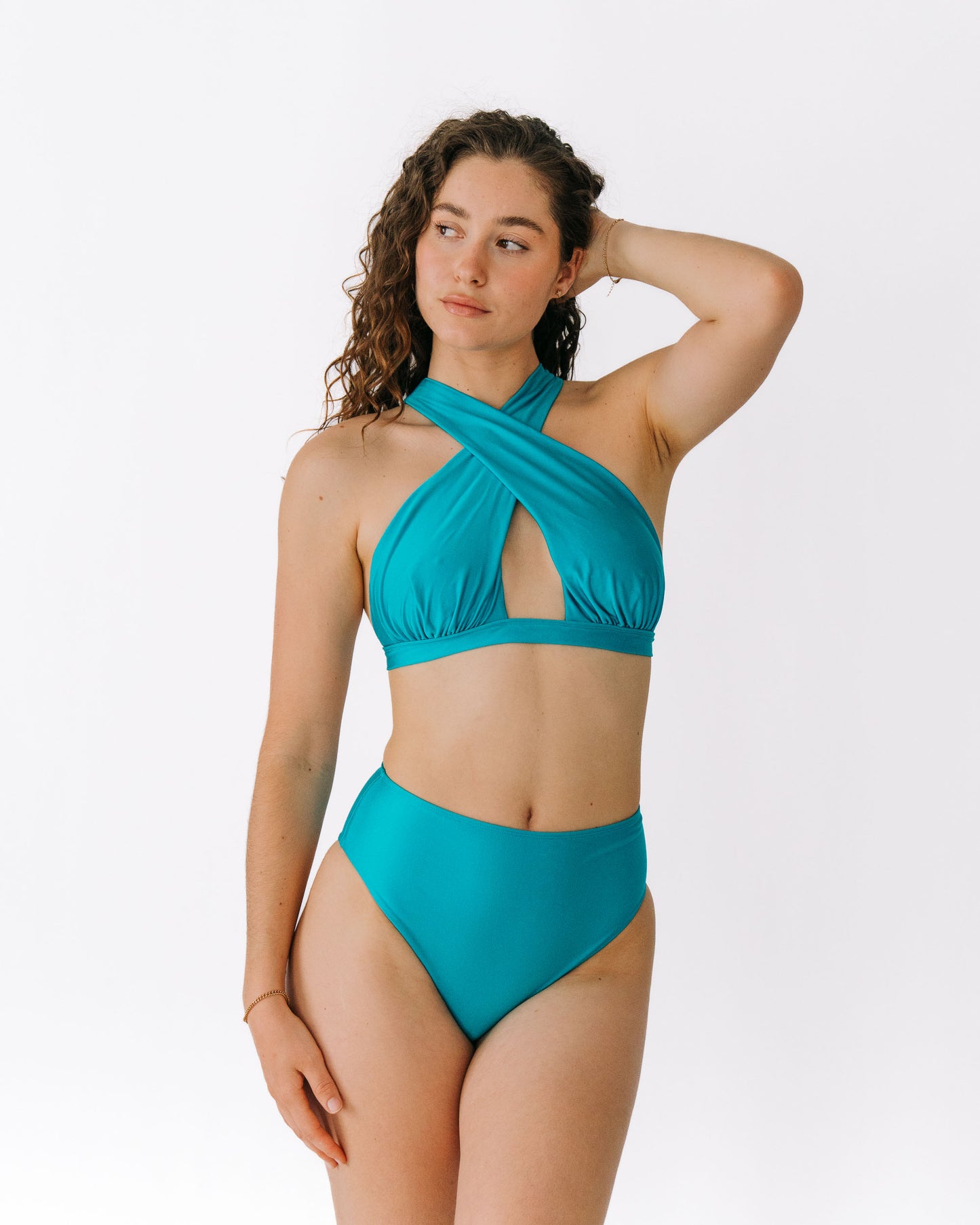 Haut de maillot de bain OIA blue lagoon